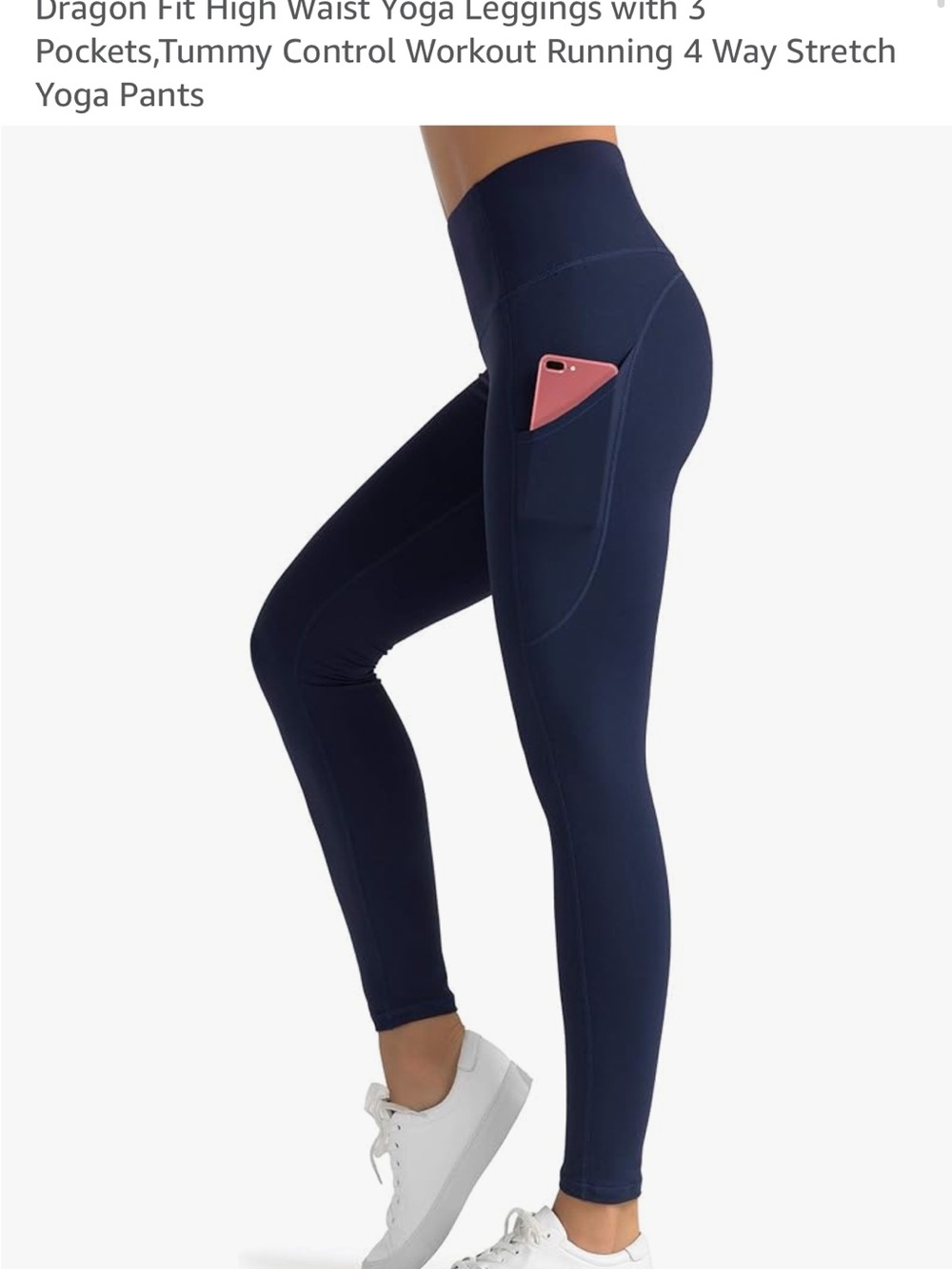 NWT Dragon Fit High Waist Yoga Leggings